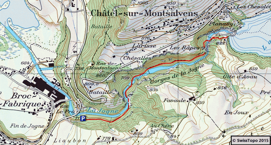 Gorges de la Jogne — Randos-MontBlanc