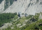 Vue sur l'Hotel du Montenvers