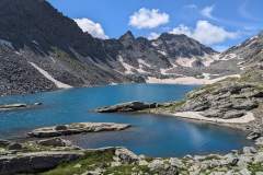 Vue du lac depuis le sentier (8 août 2024)