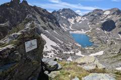 Vue du lac depuis le sentier (8 août 2024)