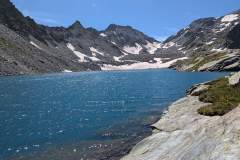 Vue du lac depuis le sentier (8 août 2024)