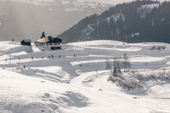 Joux Plane et ses pistes de ski de fond (2 janvier 2019)