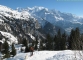 Difficile de quitter ce magnifique balcon face au Mont Blanc (Mars 2009)