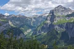 Panorama sur le cirque du fer à cheval (8 juillet 2023)