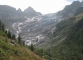 Glacier du Trient qui a considérablement reculé depuis une vingtaine d'années (24 août 2013)