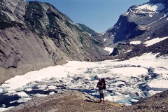 Lac des Chambres en août 1993 (merci à Claude Rozsa pour cette photo !)