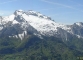 Panorama sur le massif de la Tournette (6 mai 2006)