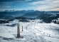 Chemin de Croix avec vue sur les Bornes et les Aravis (22 janvier 2016)