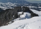 Depuis le sommet en direction du col du Martinet (22 février 2009)