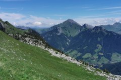 Sur les pentes de la Pointe de la Québlette (26 juin 2021)