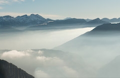 Panorama depuis la Pointe de Rovagne (3 novembre 2018)