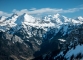 Vue sur le Massif des Bornes et du Mont-Blanc (21 février 2016)