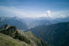 Vue sur les Aravis (10 septembre 2020)