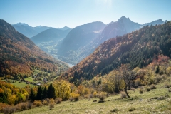 Redescente sur le Col de Tréchauffé (15 octobre 2017)